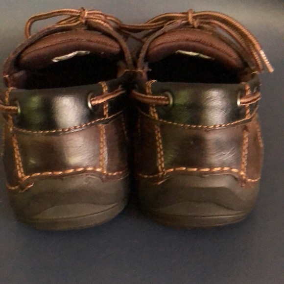 Men’s Rockport Adidas Brown Leather Boat Shoes - Picture 4 of 8